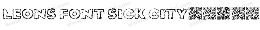 Leons Font Sick City字体转换
